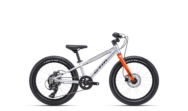 CTM JERRY 3.0 - matná strieborná / oranžová 11, 2025