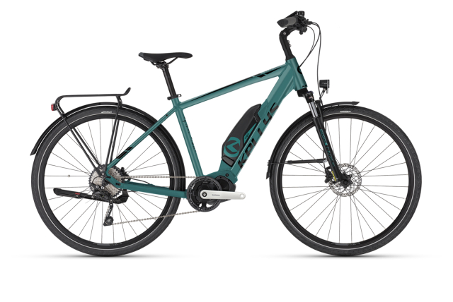 KELLYS E-Carson 10 SH Teal M 28" 504Wh, 2025 