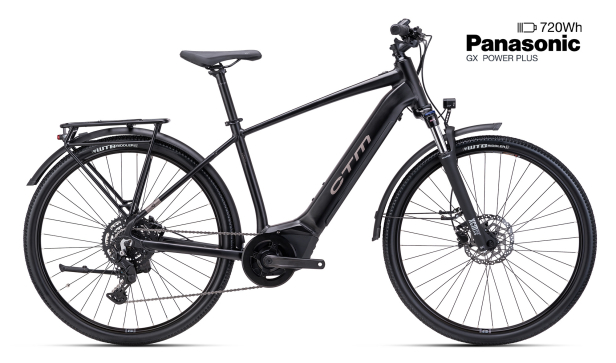 CTM SENZE GX Man - matná černá / šedá M (17), 2025