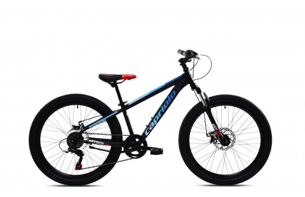 CAPRIOLO OXYGEN 24" Disc brake, ČIERNOMODRÝ ,2025